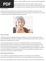 Perda de Olfato Em Idosos, Pode Indicar Que a Morte Está Chegando ToLosco