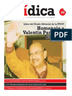 Homenaje A Valentín Paniagua Corazao