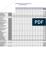 Cash Flow Projections - Template