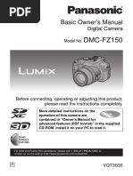 Manual Camera Panasonic Fz150