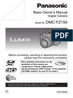 Manual Camera Panasonic Fz150