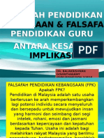 5.0 FPK Dan FPG - Kesan & Implikasi