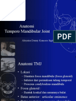 Anatomi TMJ dan Gerakannya