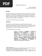 Artigo Energia de Biomassa