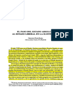 Peces Barba - El Paso Del Estado Absolutista Al Estado Liberal en La Ilustración