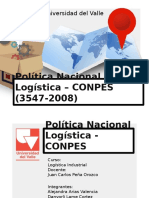 Política Nacional Logística - CONPES