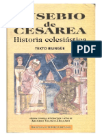 EUSEBIO de CESAREA - Historia Eclesiástica
