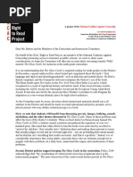 KRRP Letter to Marshfield Re