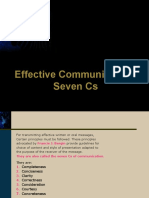 7Cs of Effective Communication