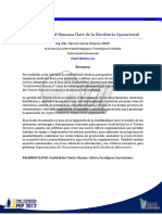 La Confiabilidad Humana Clave de La Excelencia Operacional - PEP 2012 PDF