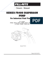 Series 400 Diaphragm Pump Owners Manual