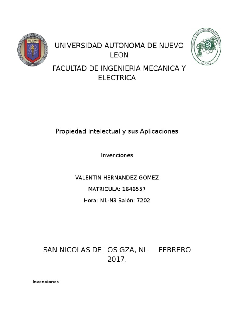 PROPINT Modalidades de La Proteccion Industrial y Derechos de Autor ...