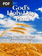 Download Gods Holy Day Plan The Promise of Hope for All Mankind by United Church of God SN34021947 doc pdf