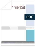 Support de Cours Module XHTML-CSS