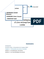 Analyse Stratégique D'une Entreprise Cotée ATLANTA Assurances