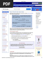 Bayes' Theorem