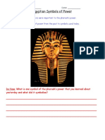 Egypt Symbolsobservationlesson