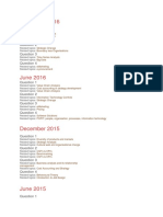 Past Paper Requirements P1 Upto Dec 2016