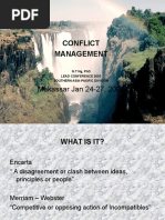 Conflict Management