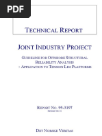 Guideline For Offshore Structural Reliability Analysis (Aplication To Tension Leg Platforms) DNV