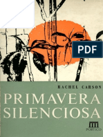 Livro Primavera Silenciosa Rachel Carson