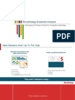 Analytics Product Presentation MicroStrategyEnterpriseAnalyticsPresentation