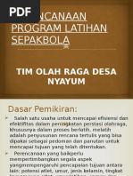 Download Perencanaan Program Latihan Sepakbola by Gilbertus Hund SN340234356 doc pdf