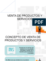 Venta de Productos y Servicios