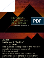 Auditing Historical Development