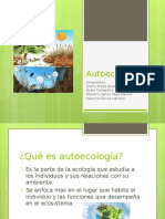 Autoecología