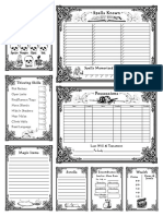 Baroque Character Sheet Back