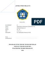 Percobaan Identifikasi Perangkat Monitor Vga