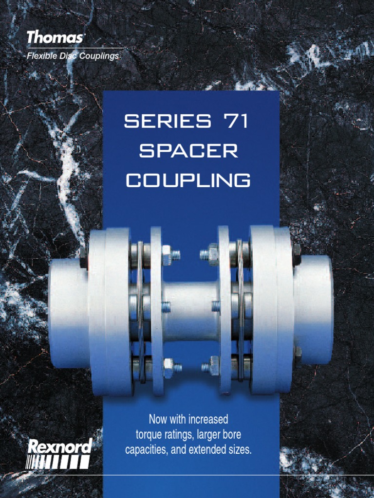 Thomas Rexnord Spacer Couplings | PDF | Pump | Screw