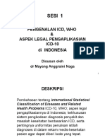 Klasifikasi Kodifikasi Penyakit 2 Pertemuan 1