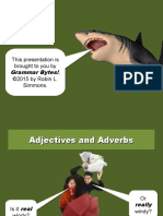 Adjectives Adverbs