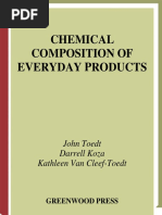Download Chemical Composition of Everyday Products by ivan a gargurevich SN340251307 doc pdf