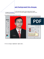 Cara Mengganti Background Foto Dengan Photoshop