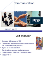 Unit 1 -Understaning Business Communication