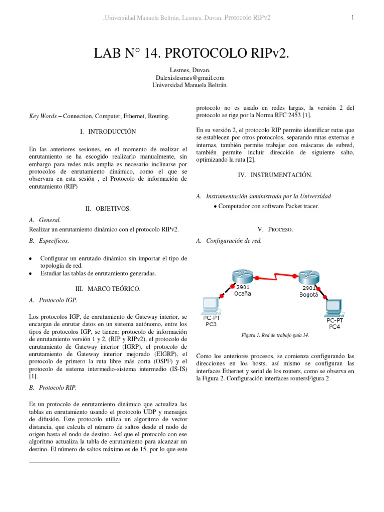 Protocolo Rip V2 | Cómo configurar rip en packet tracer paso a paso – DBQZP