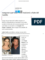 Aseguran Que Sean Penn Traicionó a Kate Del Castillo