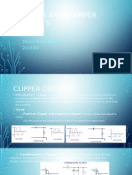 Clipper and Clamper Circuits