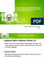 Presentasi Balis 2.0 Rev 20160224