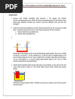 Soal UTS Fluida Statis & Dinamis FISIKA Kelas XI 2016(1)