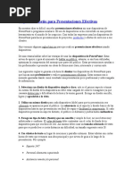 10 Reglas de Oro para Power Point | PDF | Microsoft PowerPoint