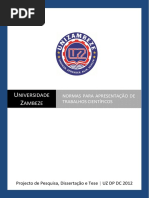 NORMAS PARA APRESENTAÇÃO DE TRABALHOS CIENTÍFICOS a5