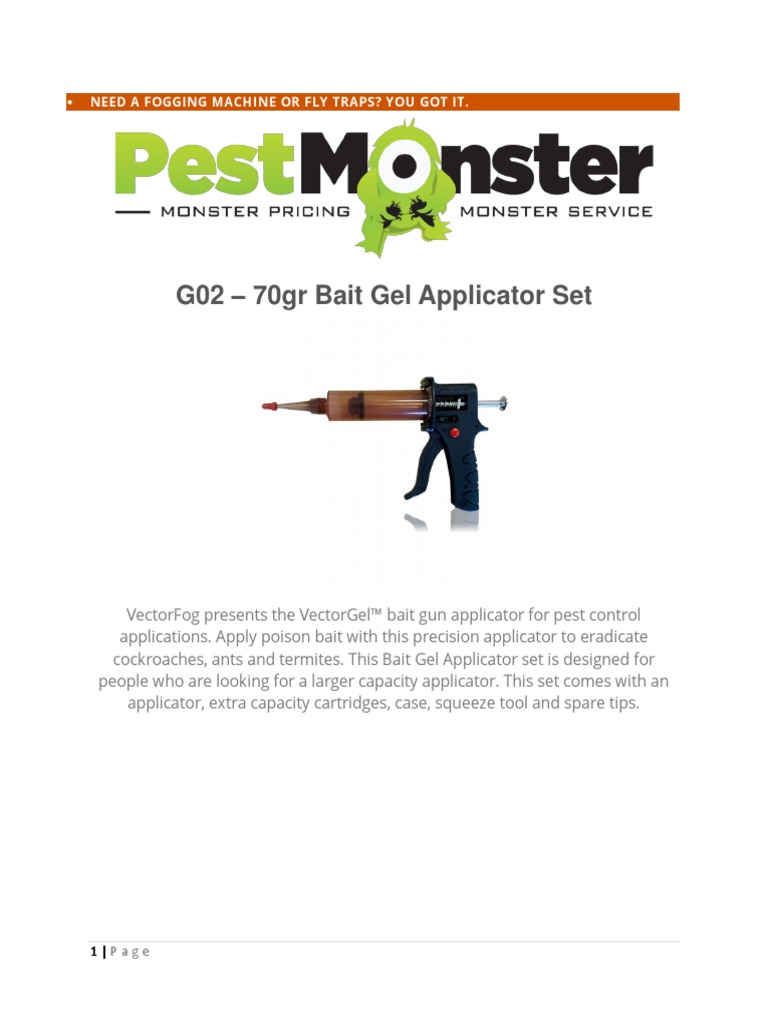Pest Monster Ultraviolet Pest Control