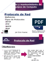 Protocolo de Red: Soporte y Mantenimiento de Equipos de Computo