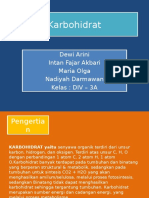 Biokimia - Karbohidrat FIX