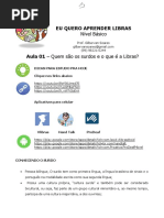 AULA 01 - Quem São Os Surdos e o Que é LIBRAS