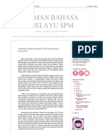 Laman Bahasa Melayu SPM - Langkah-Langkah Memartabatkan Bahasa Malaysia PDF